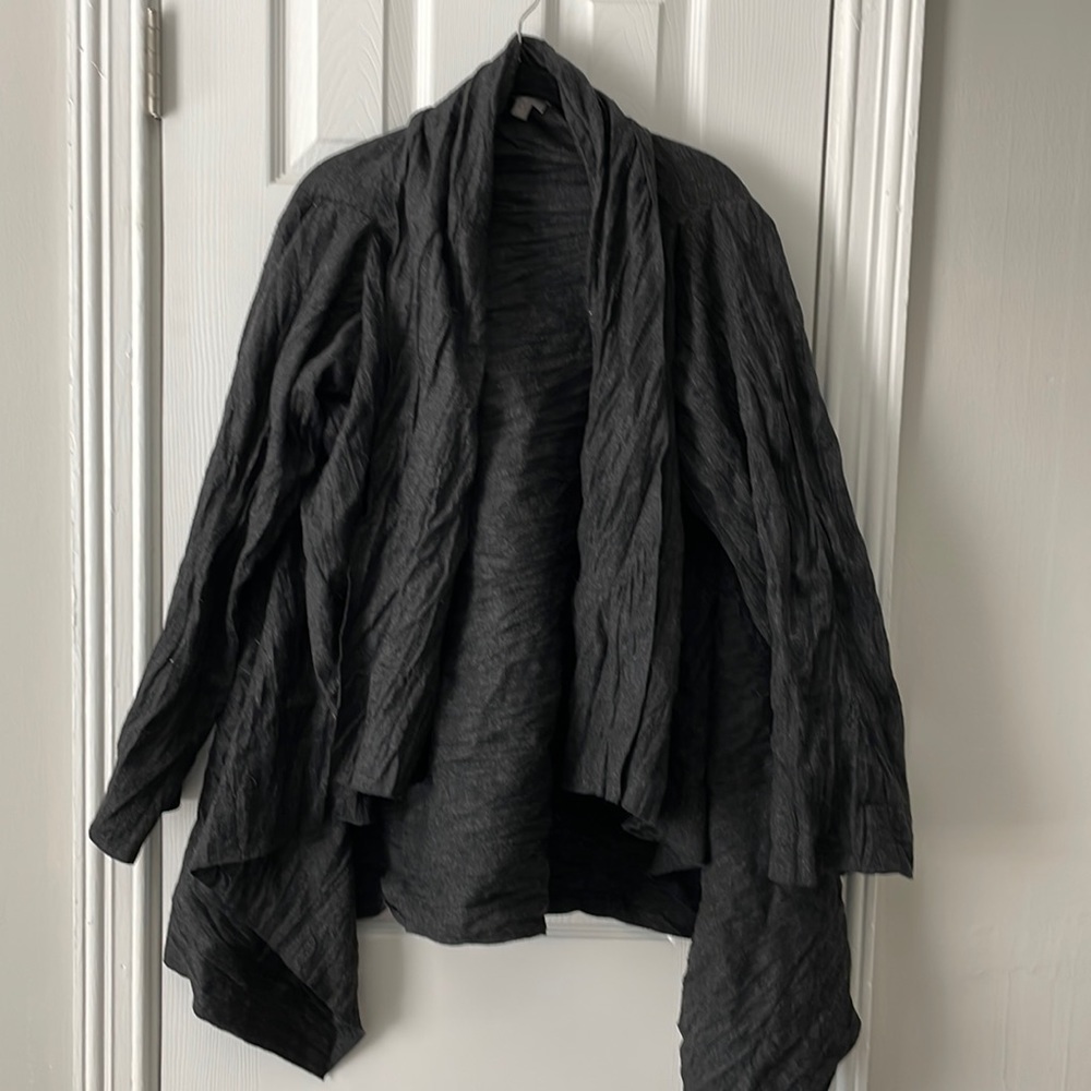 Jjill boho wool sweater cardigan